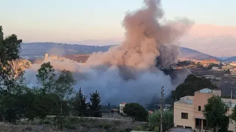 Israel's Airstrikes Hit South Lebanon