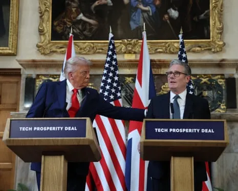 Trump's Official Trip to Britain: Glittering Ceremonies, but Minimal Substance