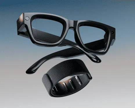 The Tech Giant Introduces First-Ever Smart Eyewear Frames with Built-In Augmented Reality Screen