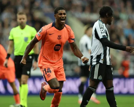 Rashford's Brace Silences The Magpies' Party and Secures Barcelona's Victory