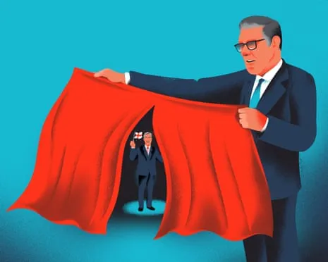 It has Come to This: Keir Starmer Now Acts as Merely the Warm-Up Act for Reform UK's Leader