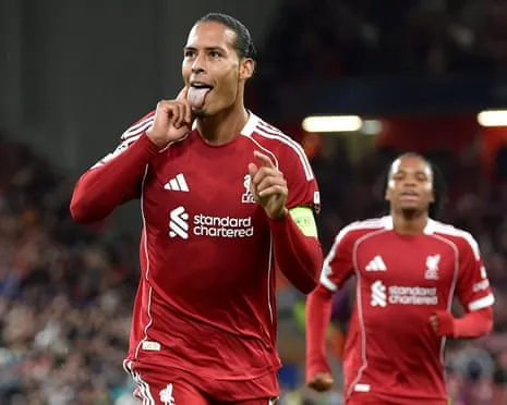 Virgil van Dijk nods last-gasp winner against Atlético Madrid